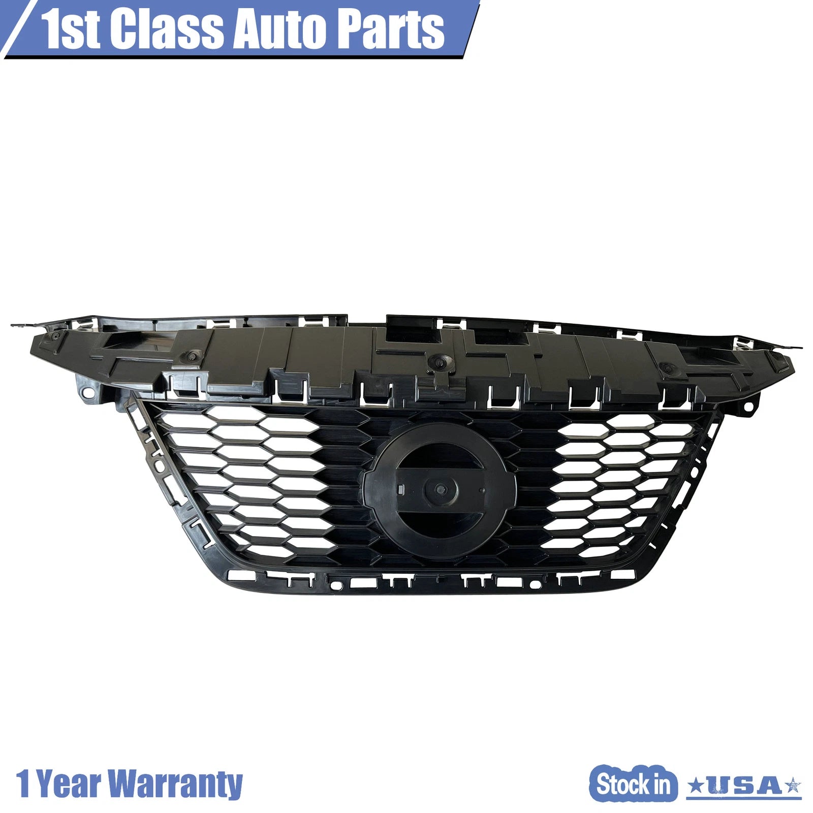 Front Upper Grille for Nissan Versa Sedan (2020–2021)