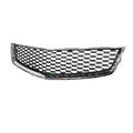 Replacement Black Chrome Plastic Front Lower Grille For 2010-2015 Chevy Equinox