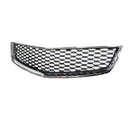 Replacement Black Chrome Plastic Front Lower Grille For 2010-2015 Chevy Equinox