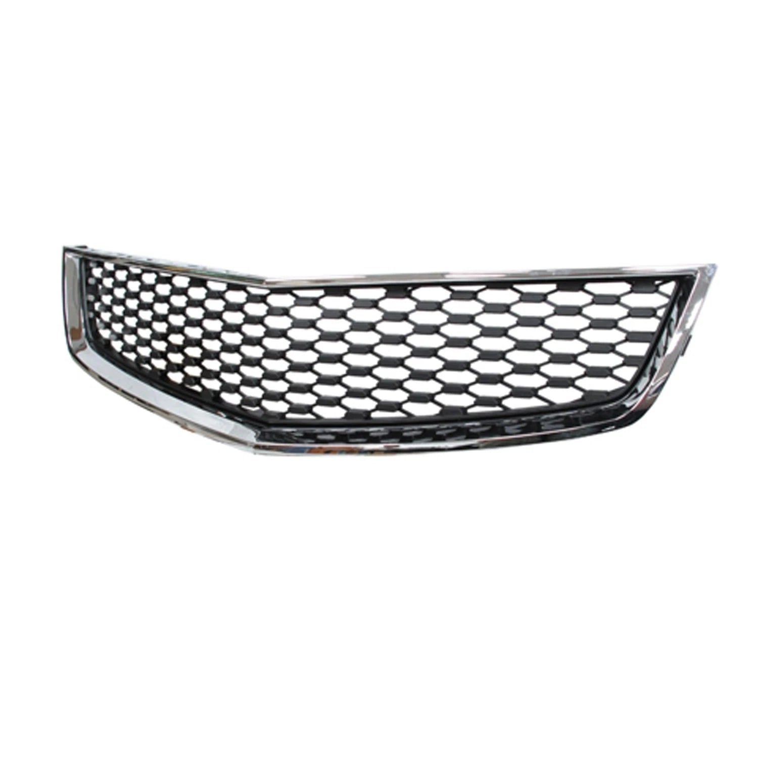 Replacement Black Chrome Plastic Front Lower Grille For 2010-2015 Chevy Equinox
