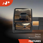 Manual Towing Mirrors for Ford F-150 (2004–2014) - Heated, Manual Fold