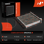 2X Cabin Air Filter for Mitsubishi Lancer Outlander