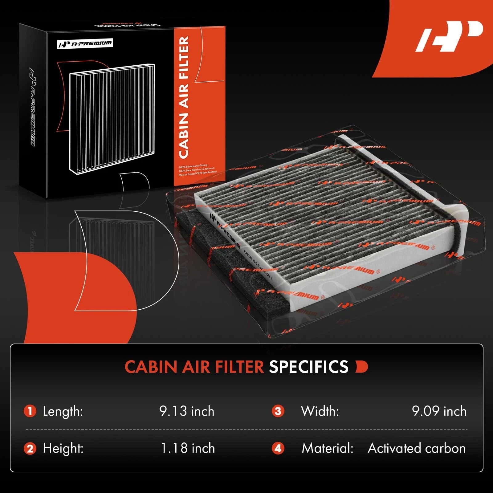 2X Cabin Air Filter for Mitsubishi Lancer Outlander
