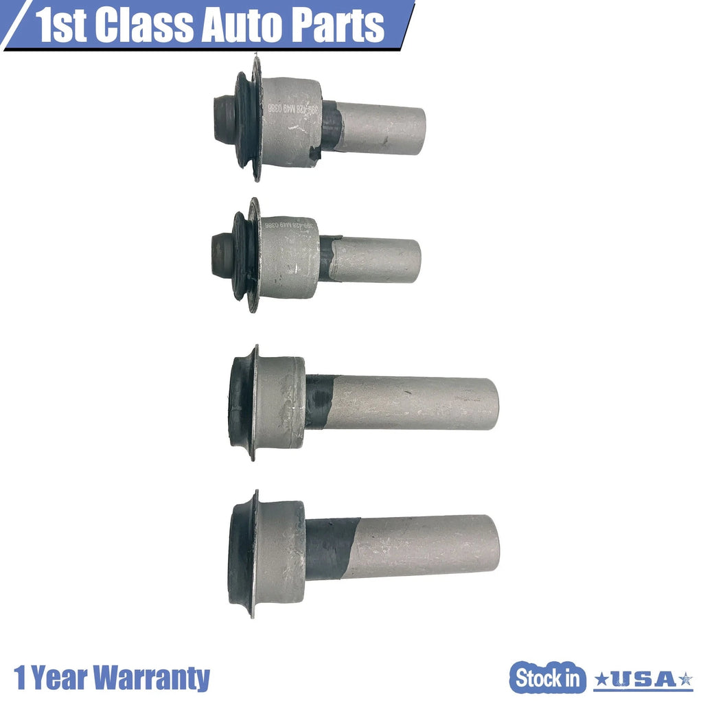Set of 4 Front Crossmember Subframe Bushings for Nissan Rogue (2008–2019)