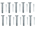 Set of 10 Shear & Hair Pins for Cub Cadet MTD Troy-Bilt (Fits Stens 780-242)