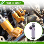 1 Pc No.195500-4060 Fuel Injector for Mazda Miata 1.8 (2001–2005)