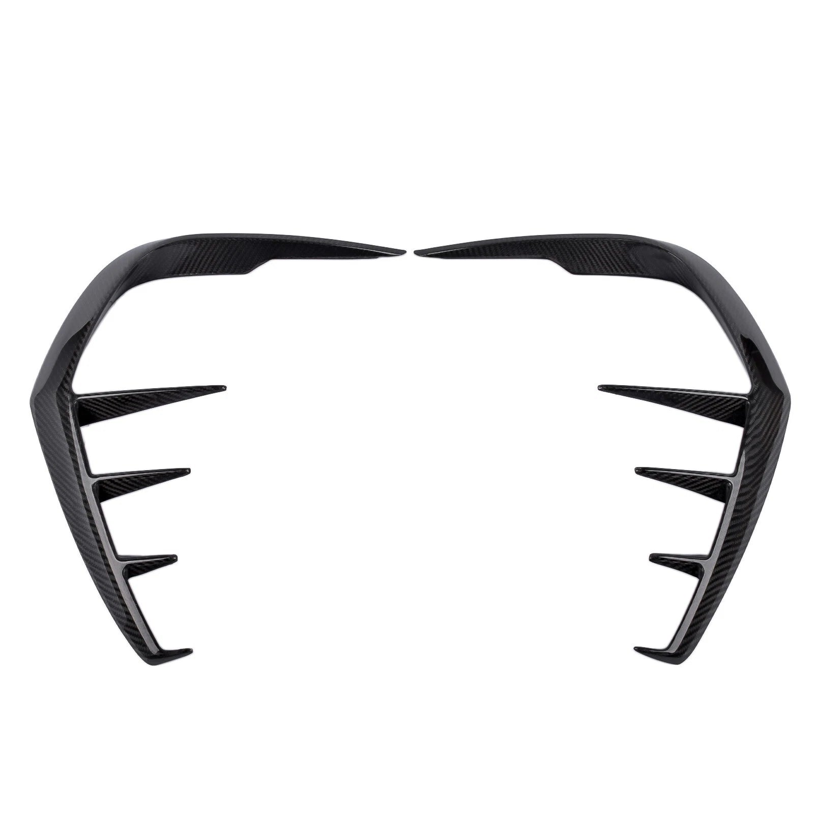 Carbon Rear Bumper Side Vent Trims for Infiniti Q60 (2016-2020)