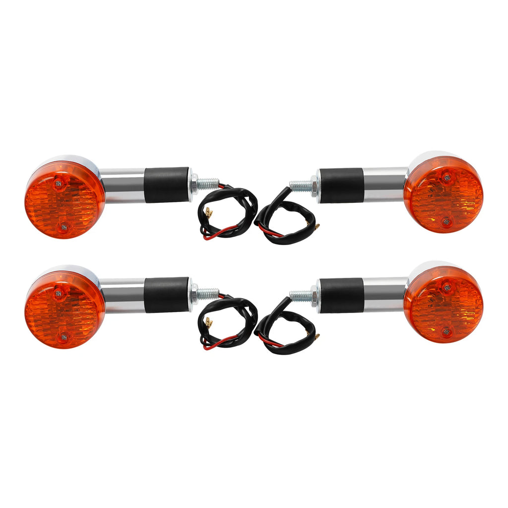 Set of 4 Turn Signal Lights for Kawasaki Vulcan 750 800 900 1500 1600 1700 2000