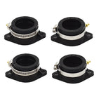 Set of 4 Carburetor Intake Manifold Boots for Kawasaki 1000 LTD Z1 KZ900 KZ1000