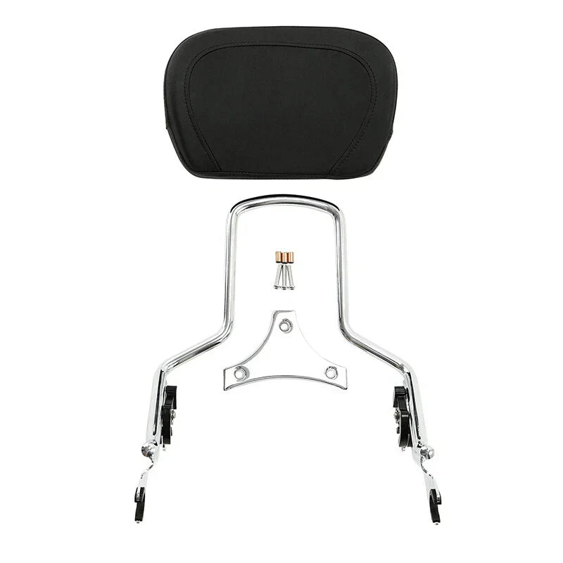 Passenger Upright Sissy Bar Backrest Pad for Harley Touring (2009-2025)