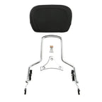Passenger Upright Sissy Bar Backrest Pad for Harley Touring (2009-2025)