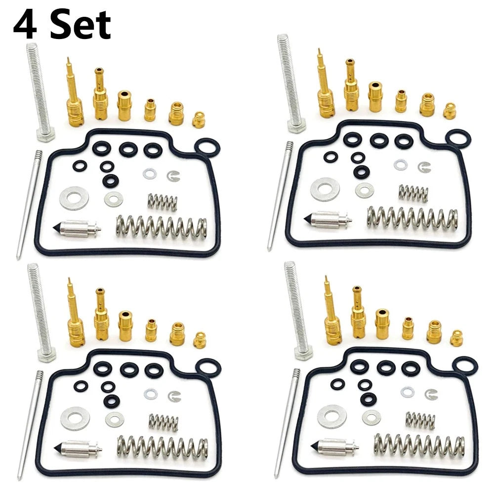 4X Carburetor Repair Rebuild Kit for Honda Foreman 450 TRX450 (1998–2004)