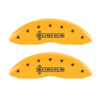 Caliper Covers Set of 4 Yellow for Lincoln Navigator (2018–2020)