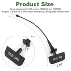 Parking Brake Release Handle for Chevrolet S10 (1995–2004) 15025402 15027989