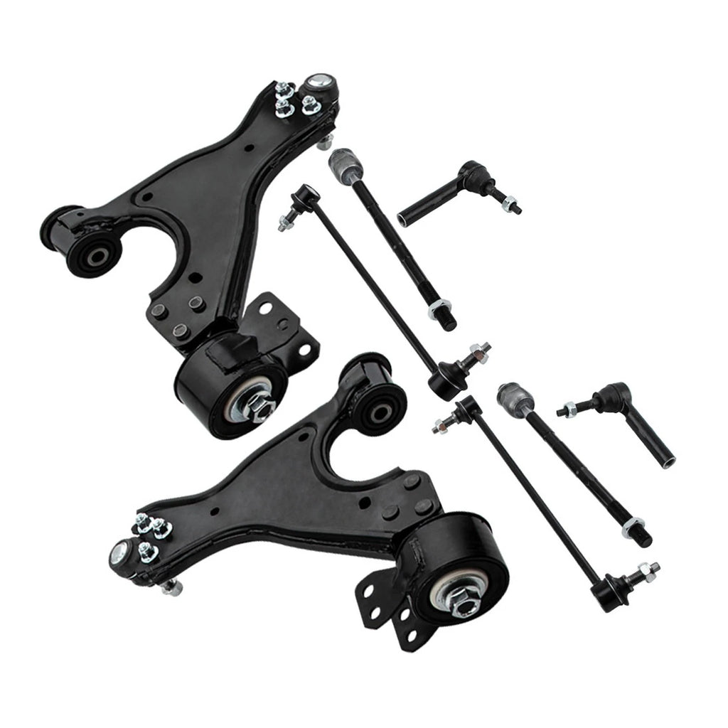 Complete Struts Control Arms Tie Rods Kit for Chevy Traverse (2013–2017)