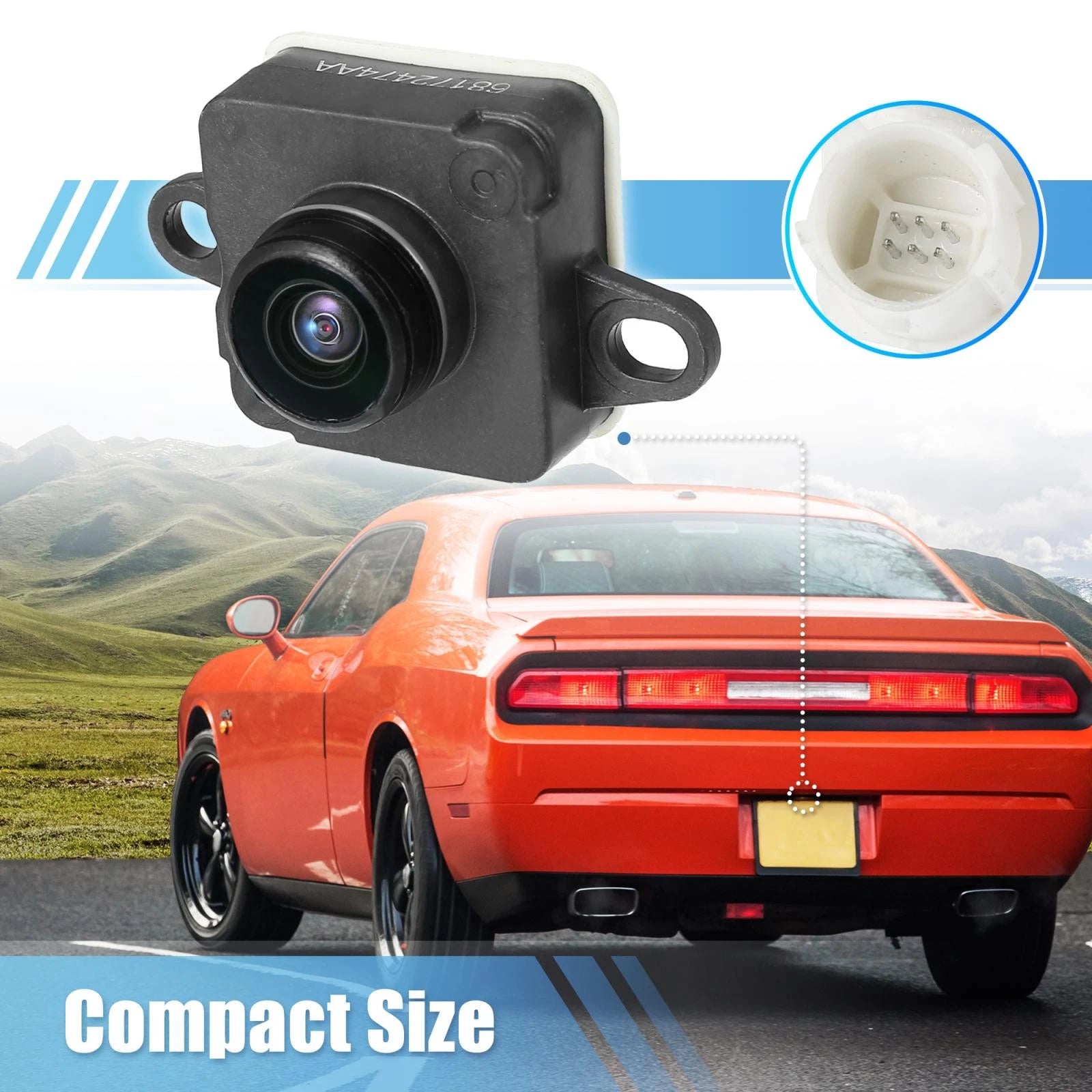 68172474AA Back Up Camera for Dodge Challenger (2015–2018)