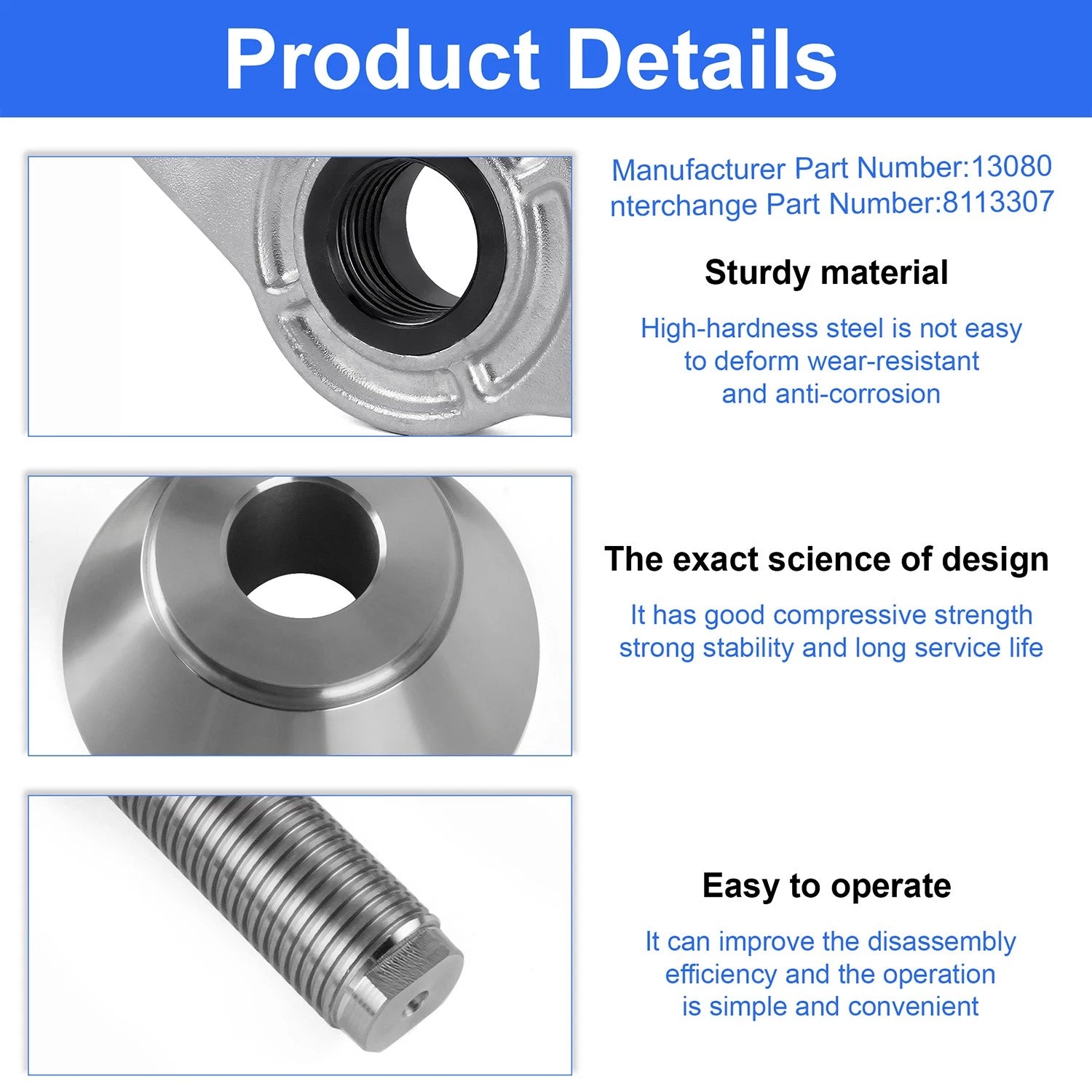 28mm - 40mm Shaft Conversion Kit for Coats Wheel Balancer