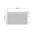 Replacement Condenser Stock Repair Part For 2010-2019 Ford Flex