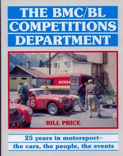 BMC/BL Competitions Department Rallying Book for Classic Cars (1955-1980)