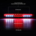 Sequential LED 3rd Brake Tail Light for Silverado Sierra (2007–2014)