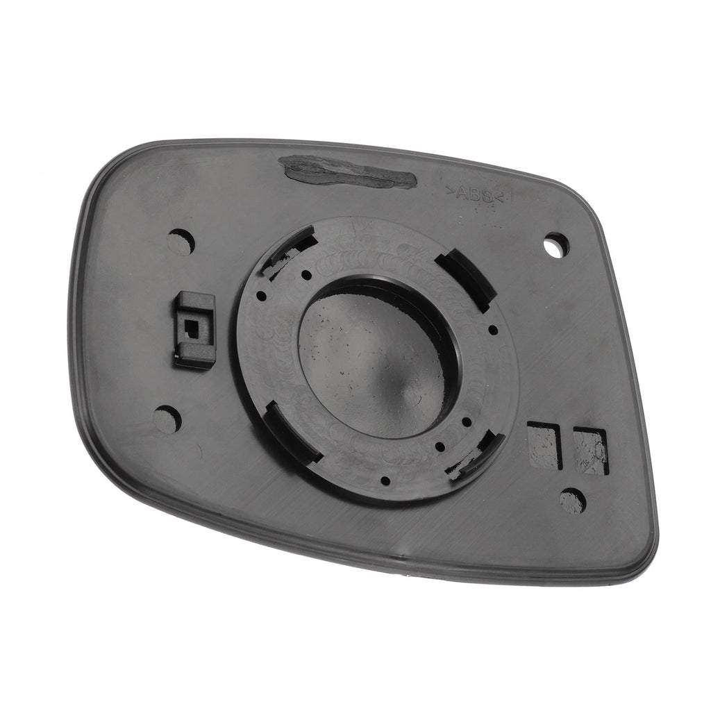 Left Side White Mirror Glass for Hyundai I10 (2007–2010)