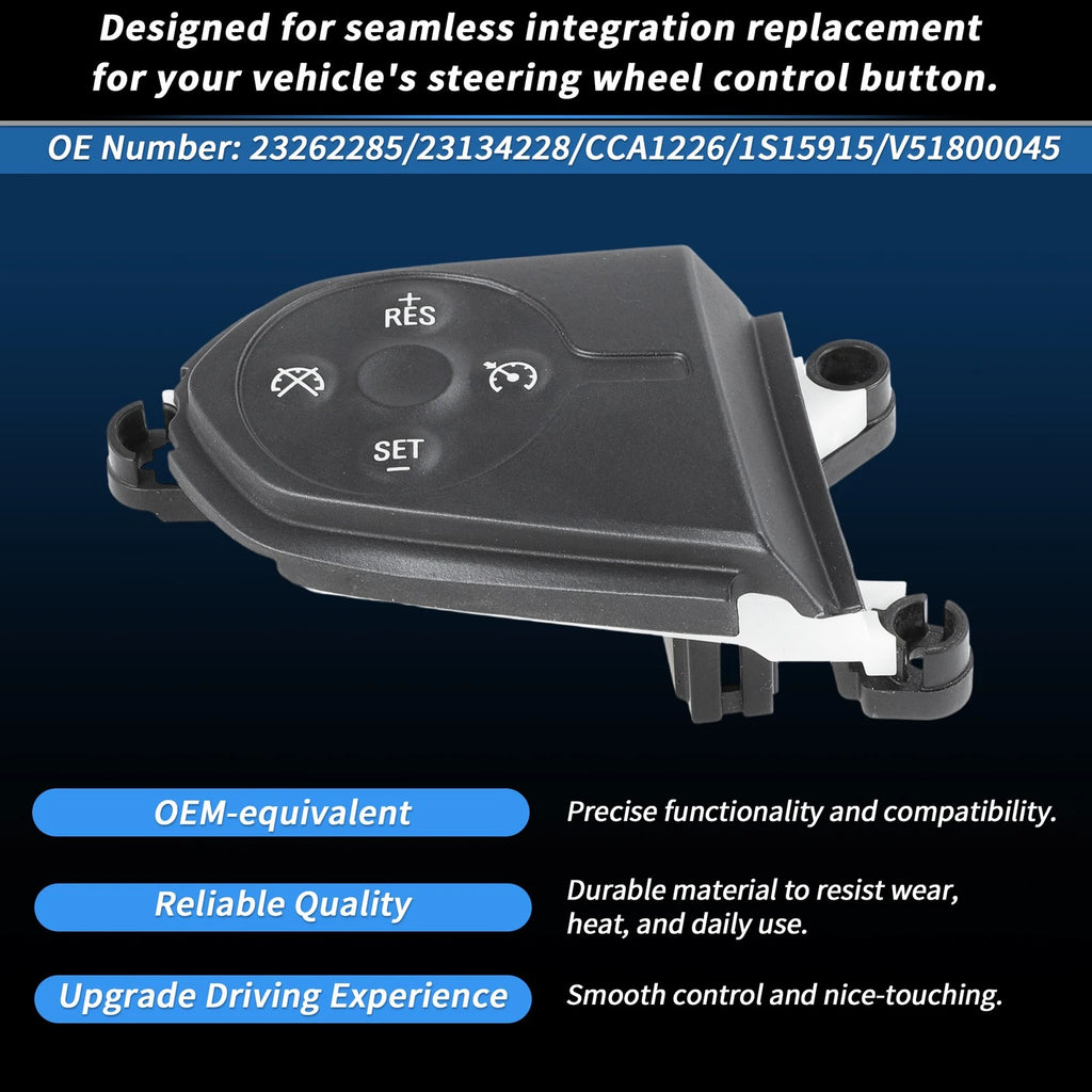 Cruise Control Switch 23262285 for Cadillac Escalade (2015–2020)