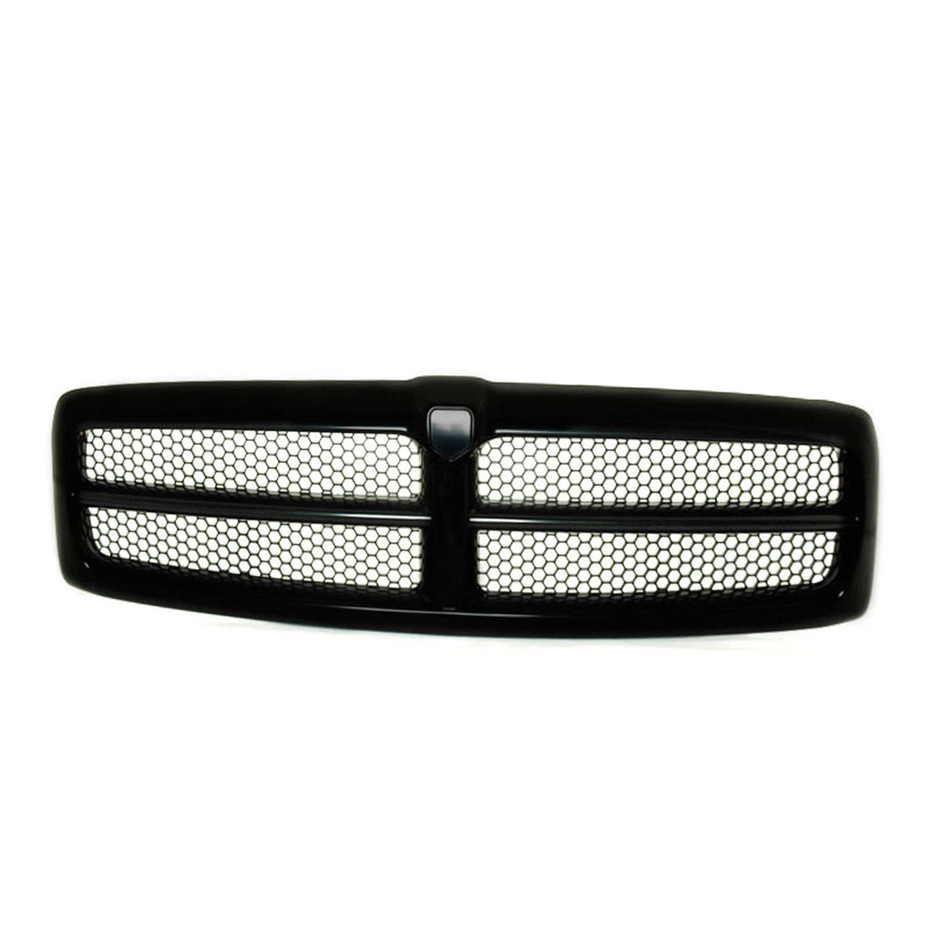 Replacement Black Matte Plastic Front Grille for See Compatibility Chart (Years)