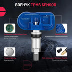 Set of 4 TPMS Sensors for Toyota Sienna (2006), Tundra (2006–2010), Sequoia (2006–2012) - 42607-0C070