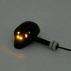 2X Skull Turn Signal Lights for Harley Cruiser Chopper