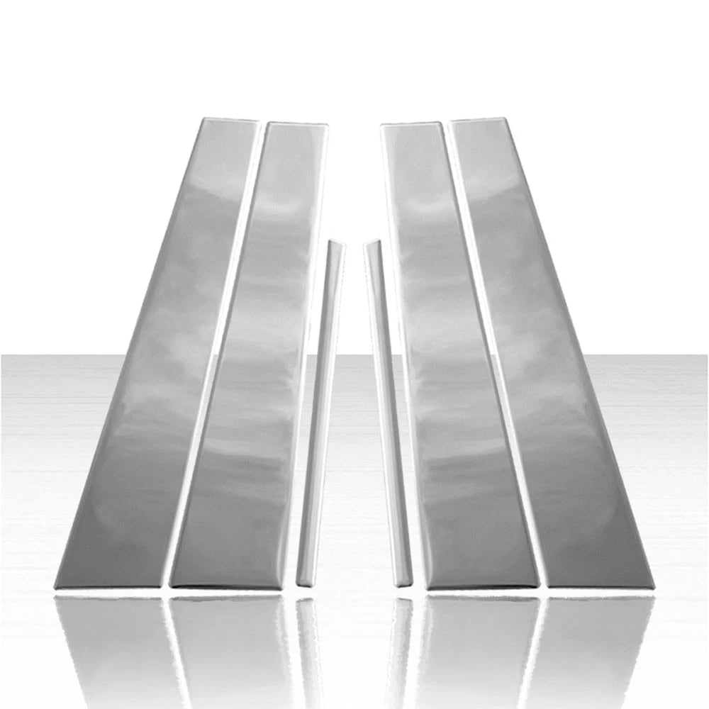Pillar Post Cover Set for 2006-2011 Buick Lucerne Stainless Steel