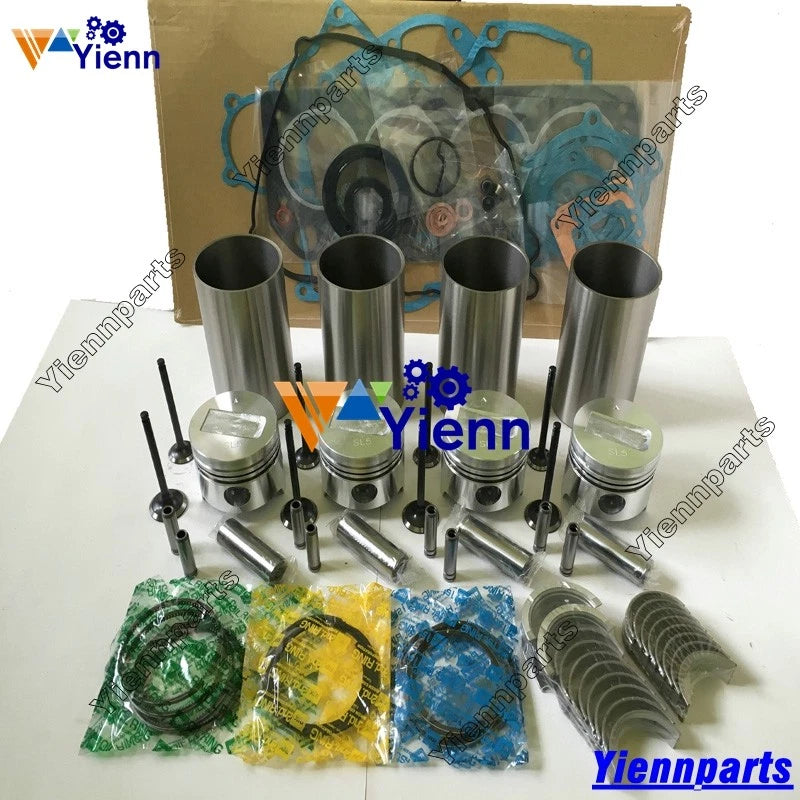 S4L S4L2 Overhaul Rebuild Kit + Cylinder Head for Mitsubishi