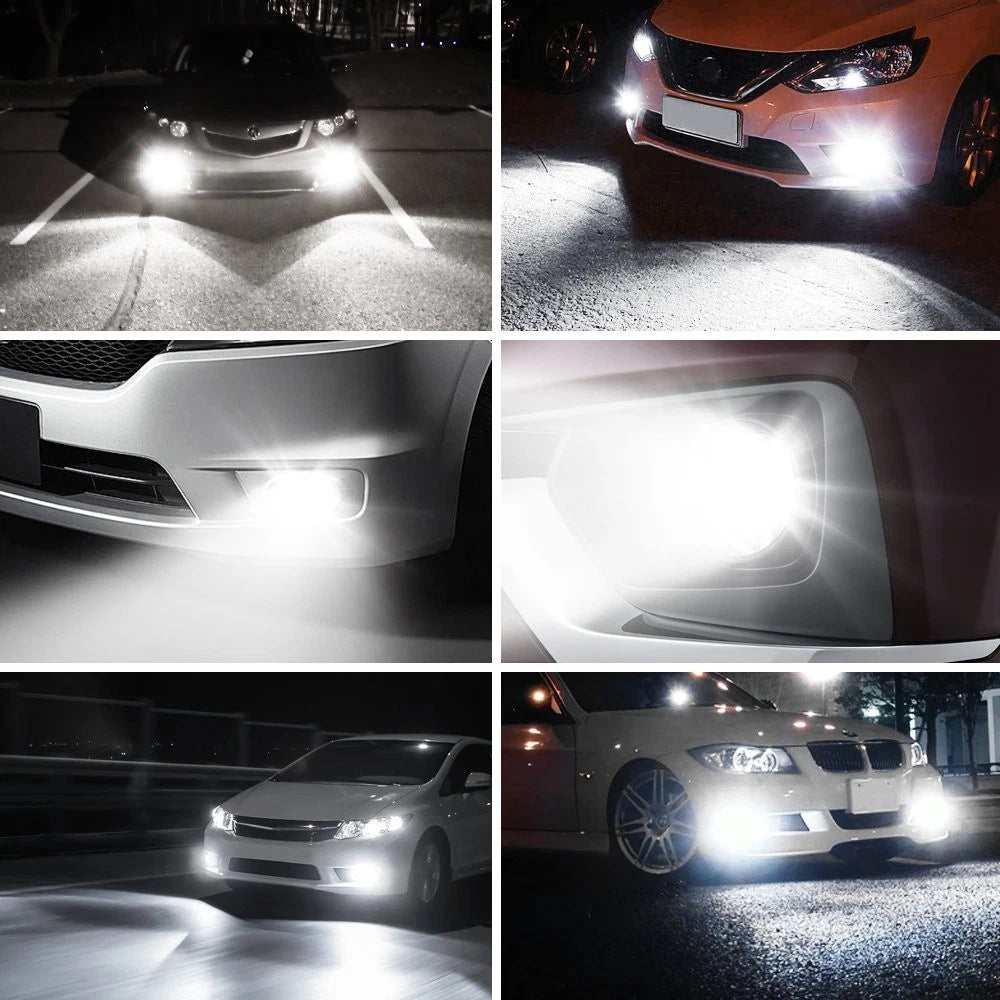 2X LED Front Fog Light Bulbs for Make Model (YYYY–YYYY)
