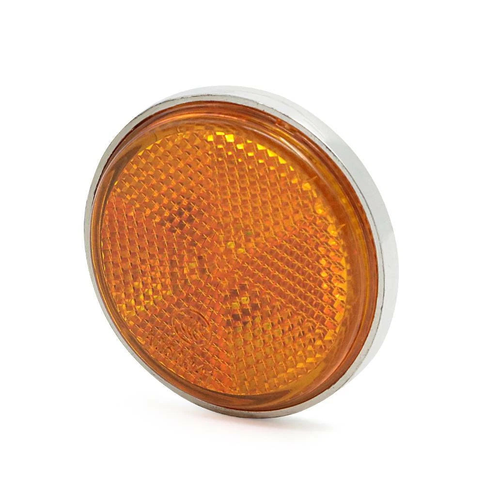 2X Front Fork Reflector Amber for Sur Ron Light Bee X, X260, X160 (2018–2023)