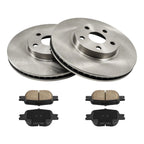 Brake Rotors and Ceramic Pads Kit Front for Toyota Celica 2002–2005