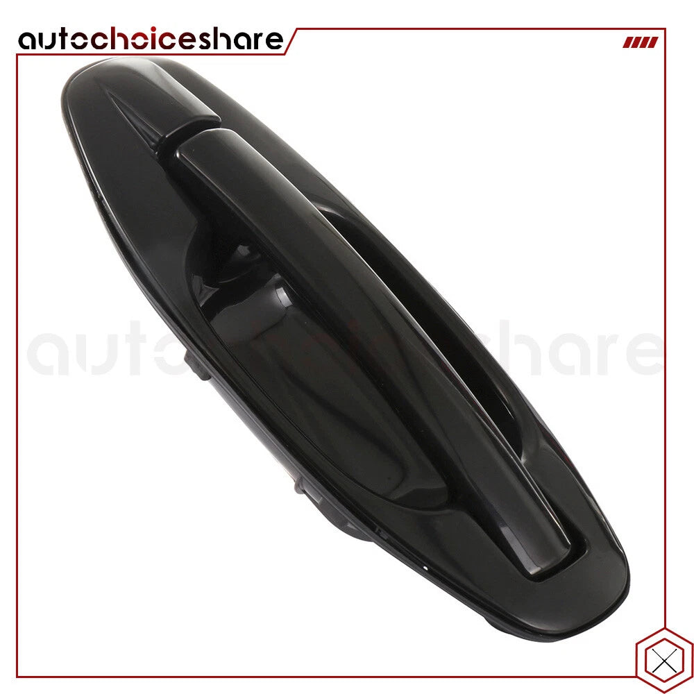 Rear Right Exterior Door Handle for Hyundai Santa Fe (2001–2006) Black