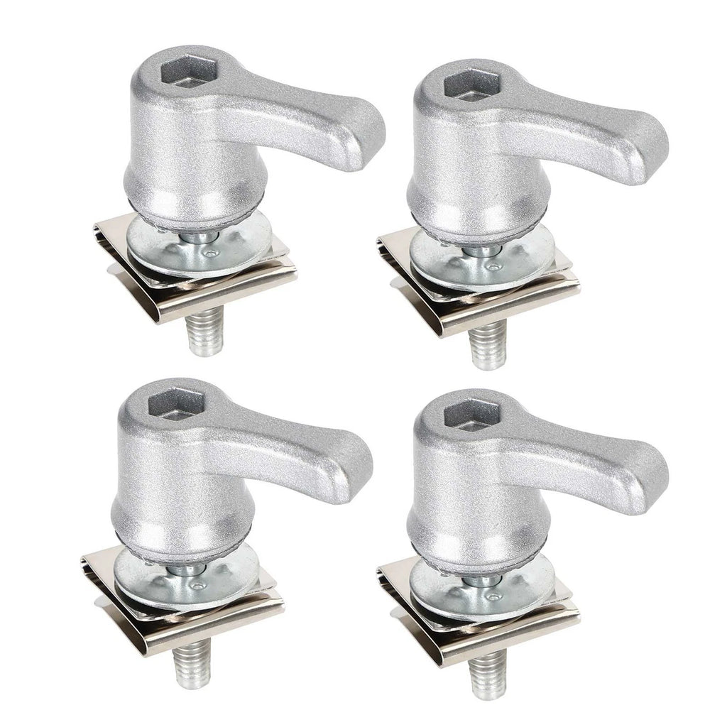 Set of 4 Saddlebag Lever Lock Bolts & Nuts Kit for Touring (2001–2020)