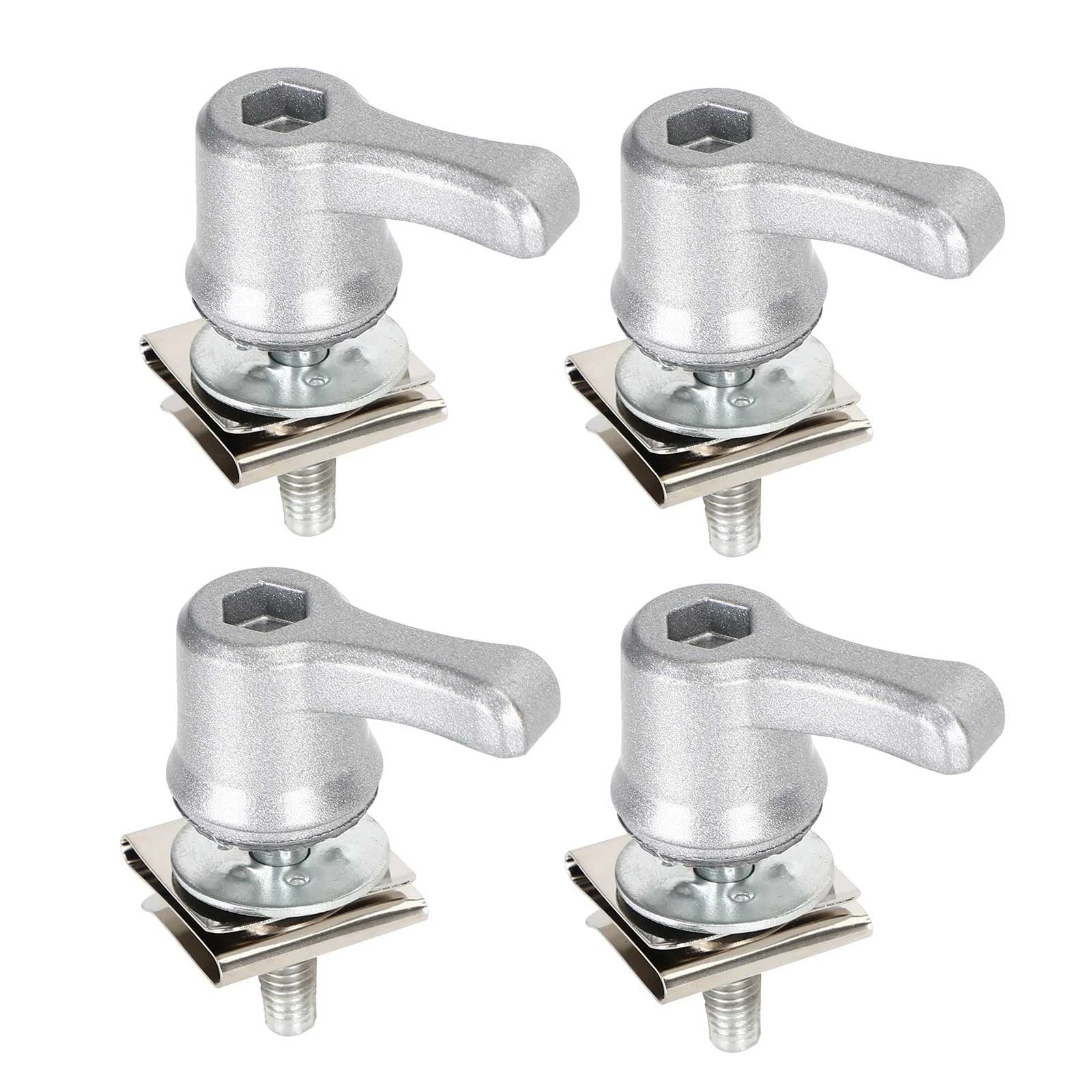 Set of 4 Saddlebag Lever Lock Bolts & Nuts Kit for Touring (2001–2020)