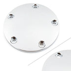 Chrome Domed Timing Points Cover for Harley Twin Cam Softail Dyna Touring (1999–2017)