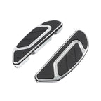 Chrome Passenger Floorboard Footboard for Harley Road Street Glide (1986–2024)