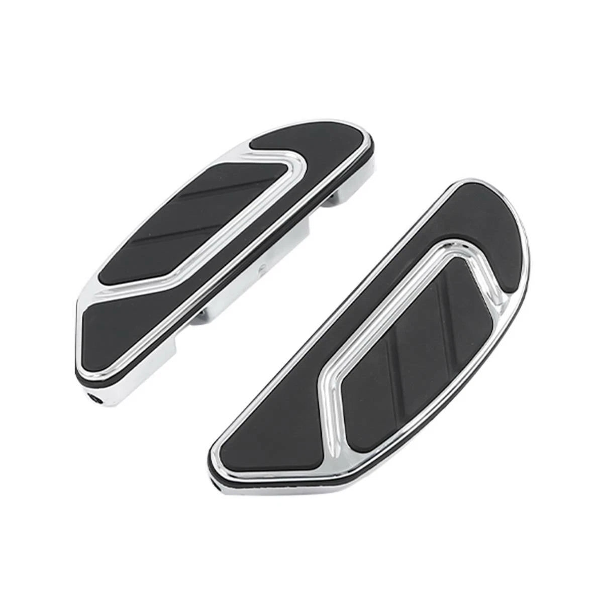 Chrome Passenger Floorboard Footboard for Harley Road Street Glide (1986–2024)