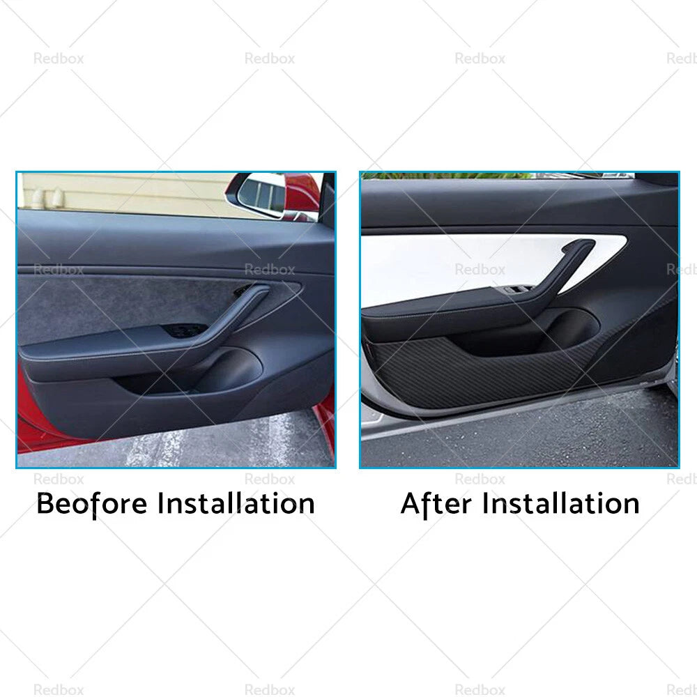 Car Door Anti-Kick Sticker Cover Protector for Tesla Model 3 (2017–2023)