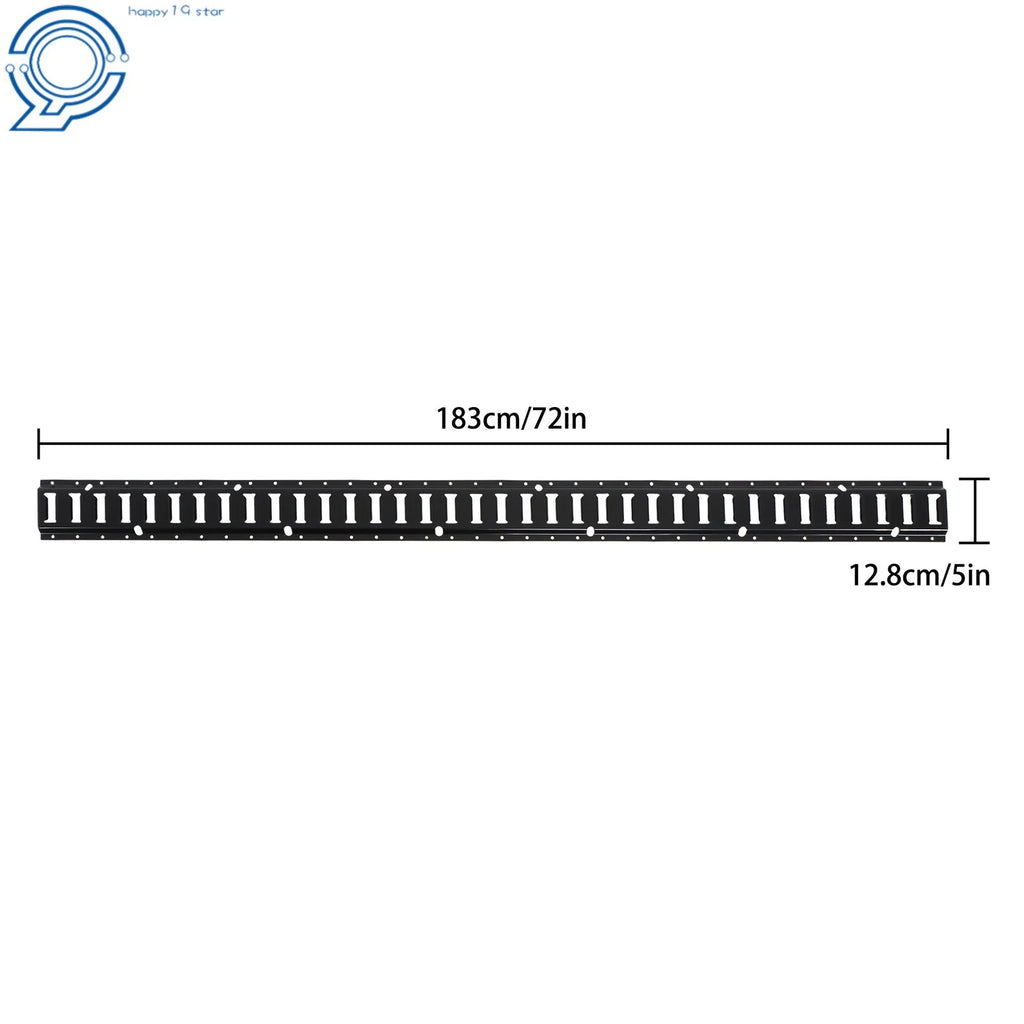 E Track Tie Down Rail Kit for Van Trailer (6', Set of 8)