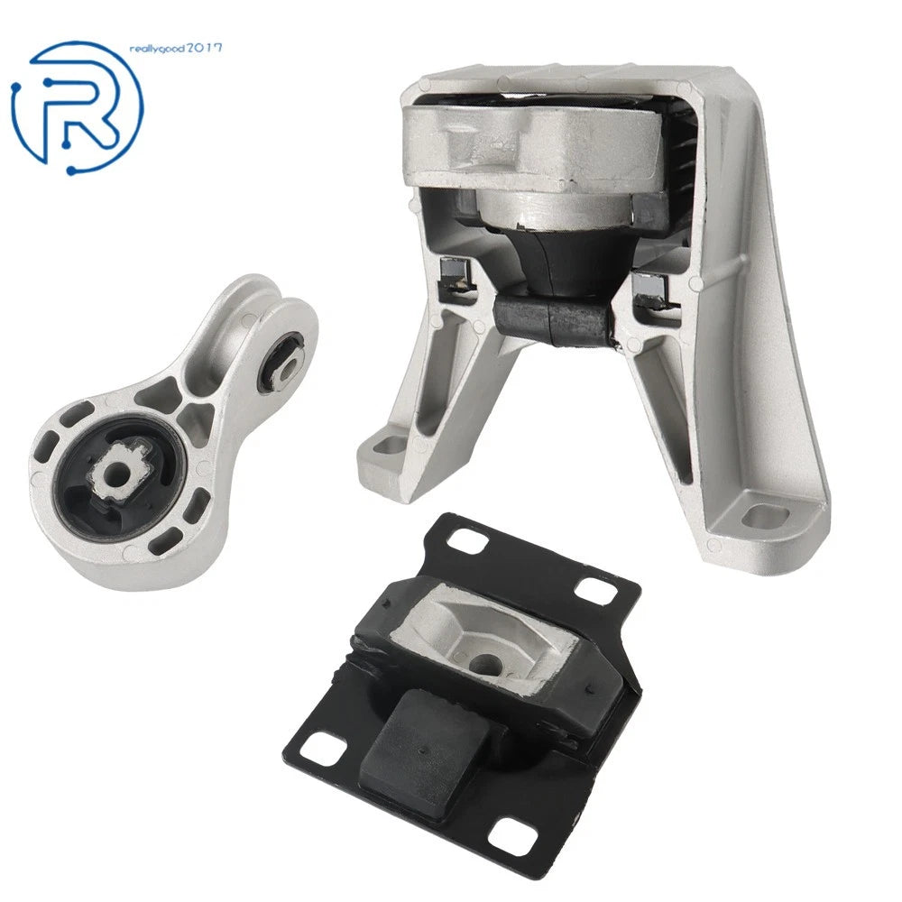Set of 2 Engine Motor Trans Mounts for Ford Focus (2008–2011) A5495 A5322 A2986