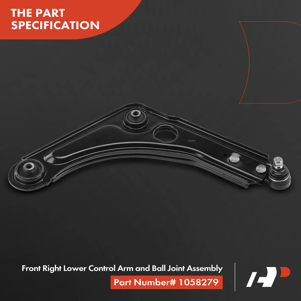 Front Lower Control Arm with Ball Joint for Ford Escort (1991-1996)