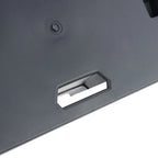 Front Bumper License Plate Mounting Bracket for Jeep Renegade (2015–2018)