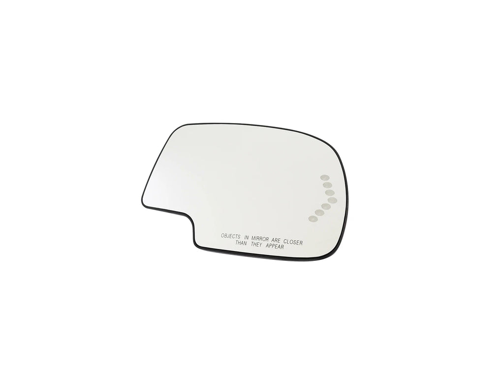 Passenger Side Mirror Glass with Heated Signal Light for Chevy Silverado (2003–2006)