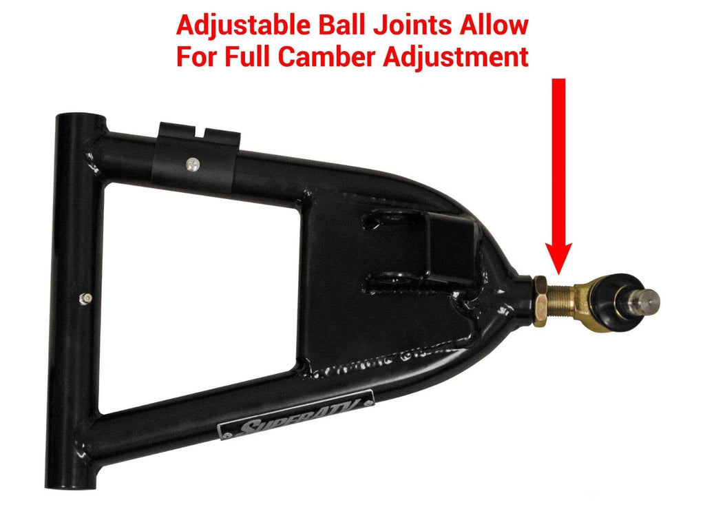 High Clearance A-Arms for Polaris RZR 570 (2012–2021) - 1.5" Forward Offset