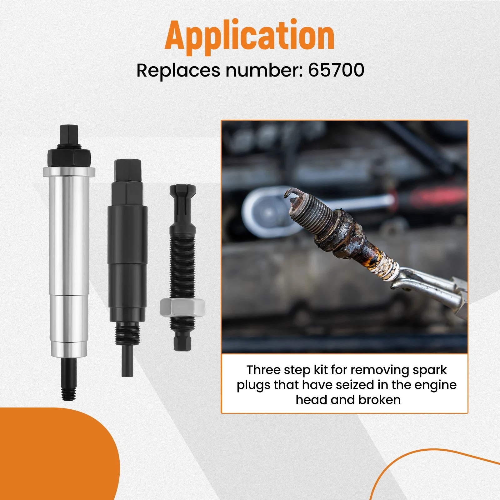 Spark Plug Remover Kit for Ford Triton 3V (2004-2010)