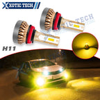 LED Bright Fog Light Bulbs for Honda Accord (2006–2015) 3000K Yellow