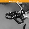Extender Foot Pegs for KTM 250 300 350 450 500 EXCF XCW XC SX (2024–2026)